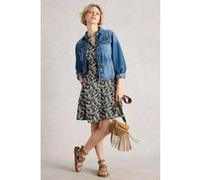 White Stuff Frances Dress Navy Multi Taille: 12 REGULAR | Robes Outlet | Femme | Bleu