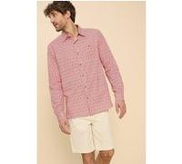 White Stuff Geo Diamond Printed Shirt Mid Red Taille: S | Casual chemises Outlet | Femme | Rouge
