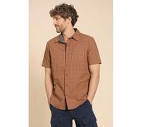 White Stuff Geo Pineapple Printed Ss Shirt Orange Print Taille: M | Casual chemises Outlet | Homme | Orange