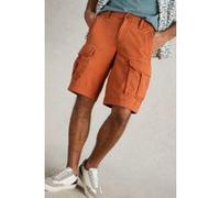 White Stuff Halsall Organic Cargo Short Mid Orange Taille: W34 REGULAR | Pantalons Cargo Outlet | Homme | Orange