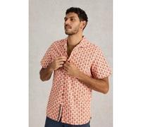 White Stuff Hayle Fan Geo Printed Shirt White Print Taille: M | Casual chemises Outlet | Homme | Blanche