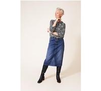 White Stuff Jemma Denim Midi Skirt Mid Denim Taille: 8 | Jupes en jeans Outlet | Femme | Bleu