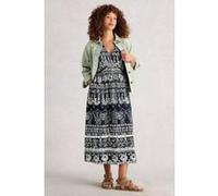 White Stuff Lucy Midi Dress Navy Print Taille: 18 REGULAR | Robes Outlet | Femme | Bleu