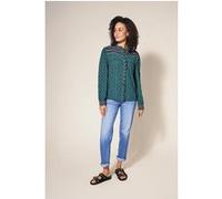 White Stuff Mabel Mixed Print Shirt Teal Multi Taille: 24 | Chemisiers Outlet | Femme | Cyan