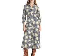 White Stuff Maillot RUA pour Femme - Manches Courtes avec Patte de Boutonnage - Bleu Marine PR - Taille 40R