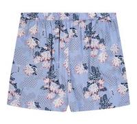 White Stuff Matilda Crinkle Shorts Blue Multi Taille: 12 REGULAR | Shorts de Sport Outlet | Femme | Bleu