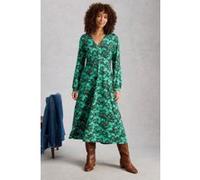 White Stuff Megan Jersey Dress Green Print Taille: 16 REGULAR | Robes Outlet | Femme | Vert
