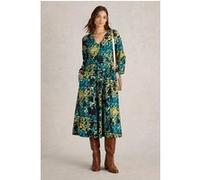White Stuff Megan Jersey Midi Dress Black Print Taille: 6 REGULAR | Robes Outlet | Femme | Le Noir