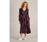 White Stuff Megan Jersey Midi Dress Plum Print Taille: 8 REGULAR | Robes Outlet | Femme | Magenta