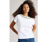 White Stuff Neva Embroidered Top White Multi Taille: 10 | Chemises Outlet | Femme | Blanche