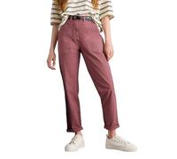 White Stuff Pantalon Chino Twister pour Femme - Style décontracté et Coupe Ample - Rose Moyen - Taille 40/R