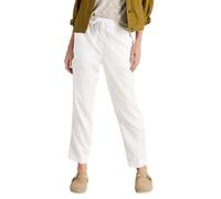 White Stuff Pantalon en Lin mélangé Elle pour Femme de - Coupe décontractée - Blanc BRIL - Taille 46/R