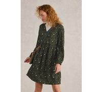 White Stuff Penelope Dress Green Print Taille: 6 | Robes Mini Outlet | Femme | Vert