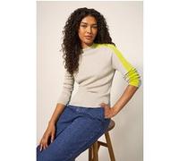 White Stuff Pop Rib Jumper Natural Taille: 18R | Pulls en Maille Outlet | Femme |