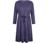 White Stuff Poppy Jersey Dress Navy Print Taille: 10 | Robes Outlet | Femme | Bleu