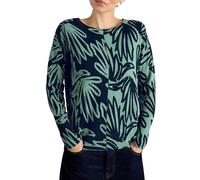 White Stuff Pull imprimé intégral pour Femme - Style décontracté et sophistiqué - Bleu PR - Taille 40