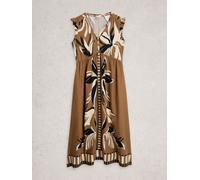 White Stuff Robe longue White Stuff Lorna en jersey Marron EU 52 (UK 24)