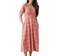 White Stuff Robe Megan en Jersey pour Femme de - Robe à Manches Longues pour Un Style décontracté - Pink PR - Taille 42R