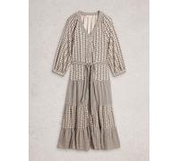 White Stuff Robe mi-longue White Stuff Clementine Noir EU 40 (UK 12)