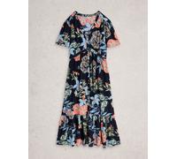 White Stuff Robe mi-longue White Stuff Phoebe Bleu 36