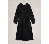 White Stuff Robe White Stuff Megan en jersey Noir anthracite EU 36 (UK 8)