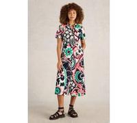 White Stuff Rua Jersey Shirt Dress Black Multi Taille: 6 REGULAR | Robes Outlet | Femme | Le Noir