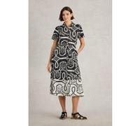 White Stuff Rua Jersey Shirt Dress Black Print Taille: 6 REGULAR | Robes Outlet | Femme | Le Noir