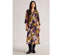 White Stuff Rua Jersey Shirt Dress Navy Multi Taille: 10 REGULAR | Robes Outlet | Femme | Bleu