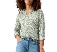 White Stuff T-Shirt Annie pour Femme de - T-Shirt en Coton Confortable pour Tous Les Jours - Green PR - Taille 46