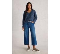 White Stuff Textured V Neck Jumper Dark Navy Taille: 18 | Pulls en Maille Outlet | Femme | Bleu