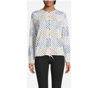 White Stuff Tia Hie Hem Jersey Shirt Grey Multi Taille: 10 | Chemisiers Outlet | Femme | Gris