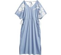 White Stuff Tilda Embroidered Dre Mid Blue Taille: 6 | Robes Outlet | Femme | Bleu