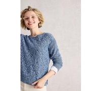 White Stuff Victoria Jumper Blue Multi Taille: 16 | Pulls en Maille Outlet | Femme | Bleu