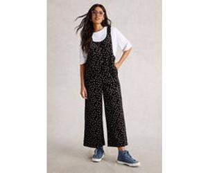 White Stuff Viola Cord Dungaree Black Multi Taille: 12 REGULAR | Playsuits Outlet | Femme | Le Noir