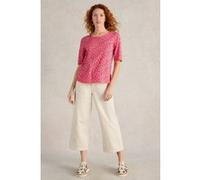 White Stuff Weaver Jersey Tee Coral Print Taille: 10 | Chemises Outlet | Femme | Orange