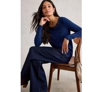 White Stuff Weaver Ls Sparkle Tee Dark Navy Taille: 14 | Manches longues Outlet | Femme | Bleu