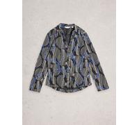 White Stuff White Stuff Black/Blue Annie Jersey Shirt Black/Blue 36