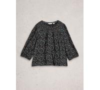 White Stuff White Stuff Black Remi Metallic Top