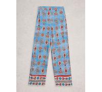 White Stuff White Stuff Blue Ally Wide Leg Trousers