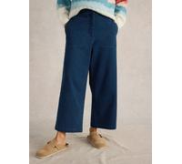 White Stuff White Stuff Blue Belle Wide Leg Cropped Trousers