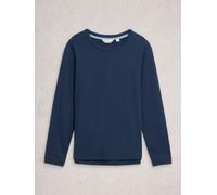 White Stuff White Stuff Blue Clara Long Sleeve Stripe T-Shirt