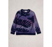 White Stuff White Stuff Blue Fern Spacedye Jumper