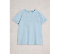 White Stuff White Stuff Blue Gina Embroidered T-Shirts