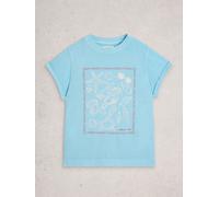 White Stuff White Stuff Blue Gina Graphic T-Shirt
