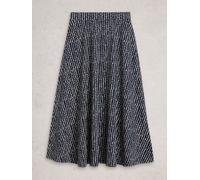 White Stuff White Stuff Blue Jada Jersey Maxi Skirt Blue EU 34 (UK 6)