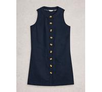 White Stuff White Stuff Blue Millie Linen Shift Dress Blue 46