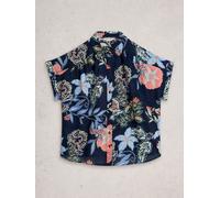 White Stuff White Stuff Blue Orla Button Through Shirt Blue EU 40 (UK 12)