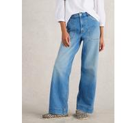 White Stuff White Stuff Blue Tia Wide Leg Jeans