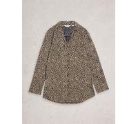 White Stuff White Stuff Blue/Yellow Annie Longline Shirt Blue/Yellow EU 38 (UK 10)