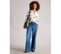 White Stuff White Stuff Cream Annie Jersey Shirt Cream EU 50 (UK 22)